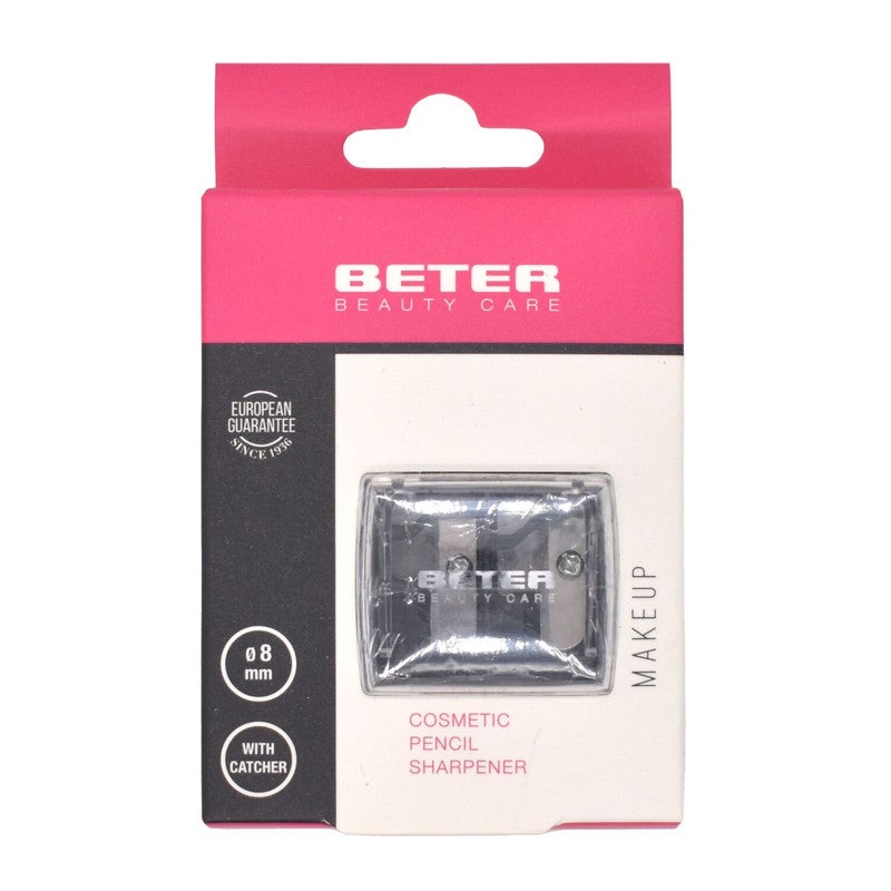 BETER Double cosmetic pencil sharpener with catch - Image 2